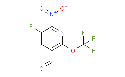 3-Fluoro-2-nitro-6-(trifluoromethoxy)pyridine-5-carboxaldehyde