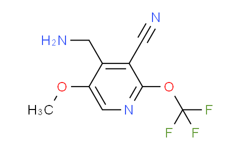4-(Aminomethyl)-3-cyano-5-methoxy-2-(trifluoromethoxy)pyridine