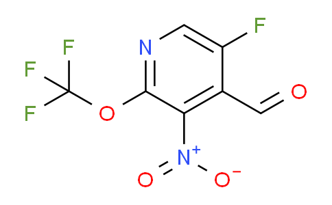 5-Fluoro-3-nitro-2-(trifluoromethoxy)pyridine-4-carboxaldehyde