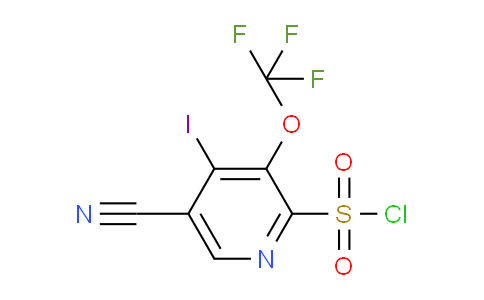 AM214437 | 1804806-73-2 | 5-Cyano-4-iodo-3-(trifluoromethoxy)pyridine-2-sulfonyl chloride
