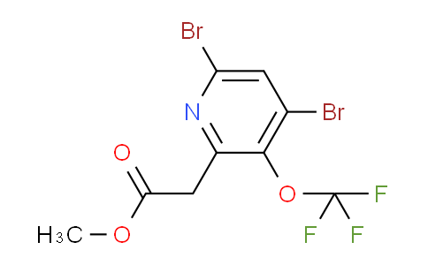 AM21444 | 1803480-86-5 | Methyl 4,6-dibromo-3-(trifluoromethoxy)pyridine-2-acetate