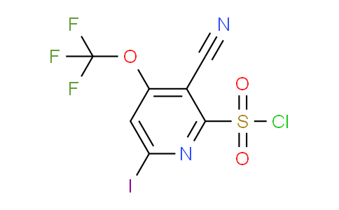 AM214440 | 1806207-28-2 | 3-Cyano-6-iodo-4-(trifluoromethoxy)pyridine-2-sulfonyl chloride