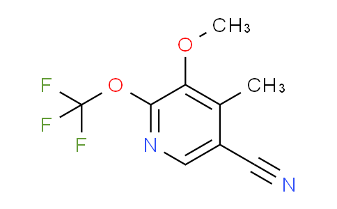 AM214443 | 1804338-23-5 | 5-Cyano-3-methoxy-4-methyl-2-(trifluoromethoxy)pyridine