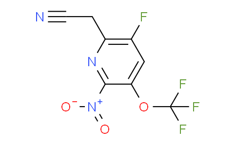 AM214444 | 1806732-29-5 | 5-Fluoro-2-nitro-3-(trifluoromethoxy)pyridine-6-acetonitrile