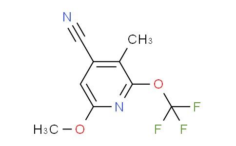 AM214445 | 1804723-94-1 | 4-Cyano-6-methoxy-3-methyl-2-(trifluoromethoxy)pyridine