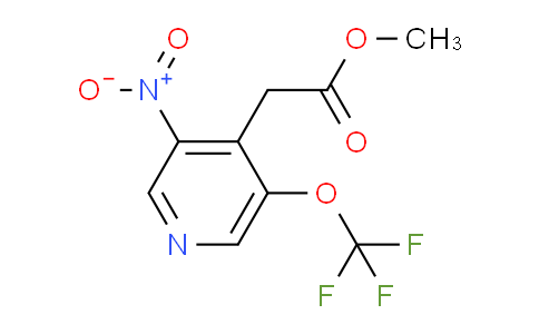 AM21445 | 1803431-71-1 | Methyl 3-nitro-5-(trifluoromethoxy)pyridine-4-acetate