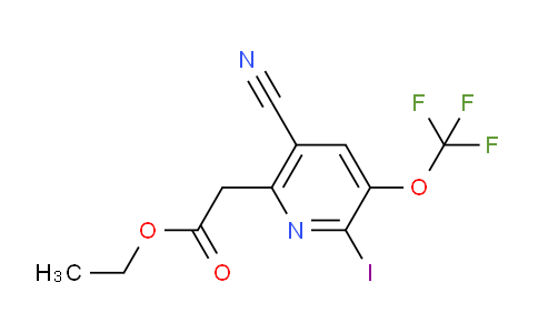 AM214456 | 1804695-12-2 | Ethyl 5-cyano-2-iodo-3-(trifluoromethoxy)pyridine-6-acetate