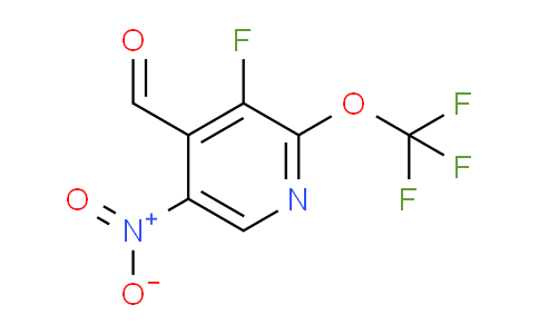 3-Fluoro-5-nitro-2-(trifluoromethoxy)pyridine-4-carboxaldehyde