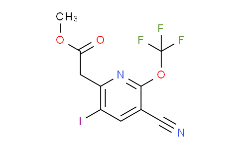 AM214462 | 1806045-08-8 | Methyl 3-cyano-5-iodo-2-(trifluoromethoxy)pyridine-6-acetate