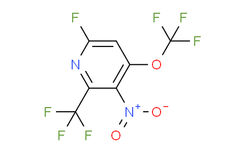 AM214468 | 1806731-33-8 | 6-Fluoro-3-nitro-4-(trifluoromethoxy)-2-(trifluoromethyl)pyridine