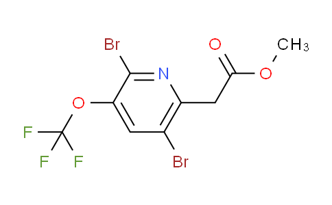 AM21447 | 1804425-64-6 | Methyl 2,5-dibromo-3-(trifluoromethoxy)pyridine-6-acetate