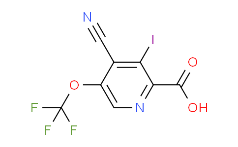 AM214486 | 1806153-24-1 | 4-Cyano-3-iodo-5-(trifluoromethoxy)pyridine-2-carboxylic acid
