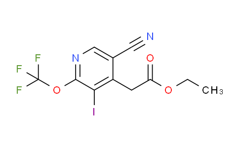 AM214492 | 1803650-41-0 | Ethyl 5-cyano-3-iodo-2-(trifluoromethoxy)pyridine-4-acetate