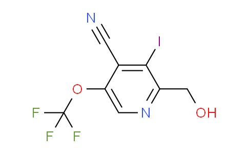 AM214493 | 1806034-78-5 | 4-Cyano-3-iodo-5-(trifluoromethoxy)pyridine-2-methanol