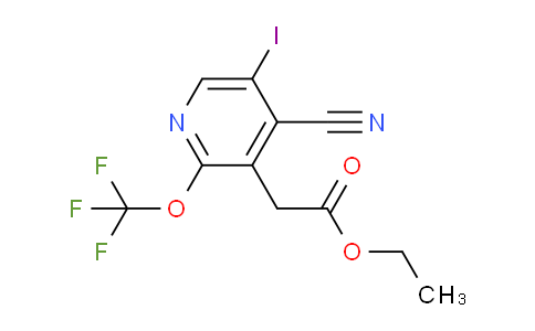 AM214494 | 1804785-69-0 | Ethyl 4-cyano-5-iodo-2-(trifluoromethoxy)pyridine-3-acetate