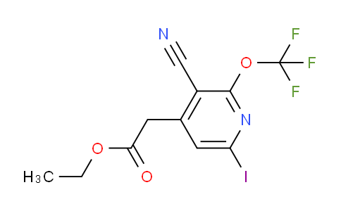 AM214496 | 1806045-49-7 | Ethyl 3-cyano-6-iodo-2-(trifluoromethoxy)pyridine-4-acetate