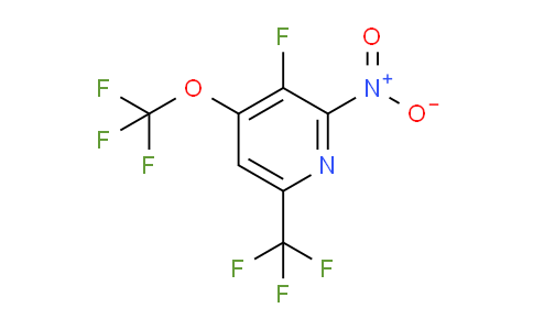 AM214513 | 1803656-54-3 | 3-Fluoro-2-nitro-4-(trifluoromethoxy)-6-(trifluoromethyl)pyridine