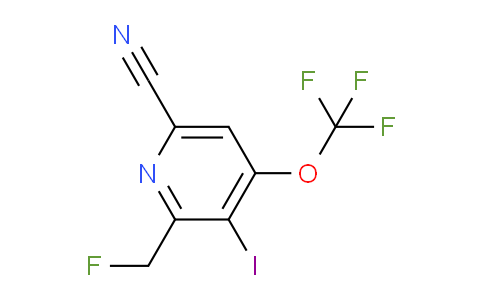 AM214526 | 1806202-82-3 | 6-Cyano-2-(fluoromethyl)-3-iodo-4-(trifluoromethoxy)pyridine