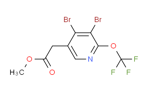 AM21453 | 1803483-34-2 | Methyl 3,4-dibromo-2-(trifluoromethoxy)pyridine-5-acetate