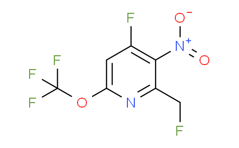 AM214541 | 1804317-73-4 | 4-Fluoro-2-(fluoromethyl)-3-nitro-6-(trifluoromethoxy)pyridine