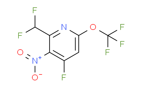 AM214551 | 1803941-37-8 | 2-(Difluoromethyl)-4-fluoro-3-nitro-6-(trifluoromethoxy)pyridine