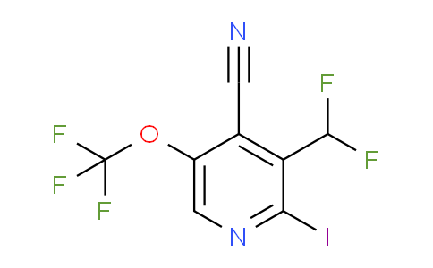 AM214564 | 1806052-74-3 | 4-Cyano-3-(difluoromethyl)-2-iodo-5-(trifluoromethoxy)pyridine