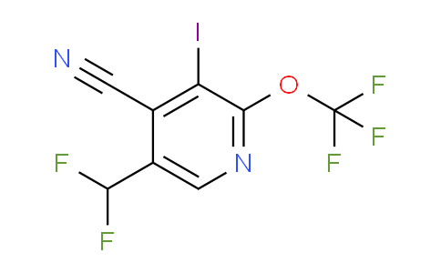 AM214566 | 1806118-84-2 | 4-Cyano-5-(difluoromethyl)-3-iodo-2-(trifluoromethoxy)pyridine