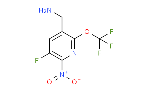 3-(Aminomethyl)-5-fluoro-6-nitro-2-(trifluoromethoxy)pyridine