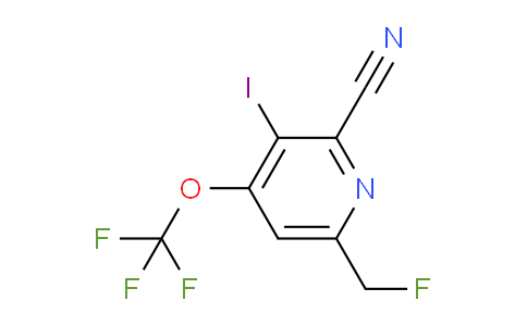 AM214574 | 1804725-14-1 | 2-Cyano-6-(fluoromethyl)-3-iodo-4-(trifluoromethoxy)pyridine
