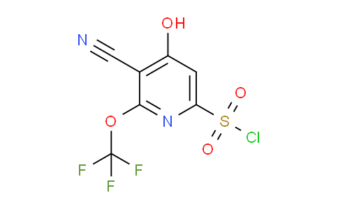 AM214575 | 1806041-14-4 | 3-Cyano-4-hydroxy-2-(trifluoromethoxy)pyridine-6-sulfonyl chloride