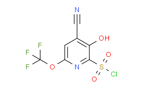 AM214578 | 1806242-92-1 | 4-Cyano-3-hydroxy-6-(trifluoromethoxy)pyridine-2-sulfonyl chloride