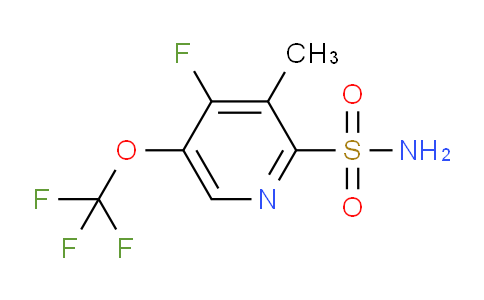 AM214588 | 1804787-04-9 | 4-Fluoro-3-methyl-5-(trifluoromethoxy)pyridine-2-sulfonamide