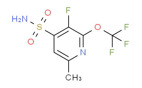 AM214590 | 1804738-49-5 | 3-Fluoro-6-methyl-2-(trifluoromethoxy)pyridine-4-sulfonamide