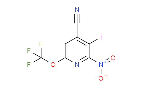 AM214597 | 1804475-12-4 | 4-Cyano-3-iodo-2-nitro-6-(trifluoromethoxy)pyridine