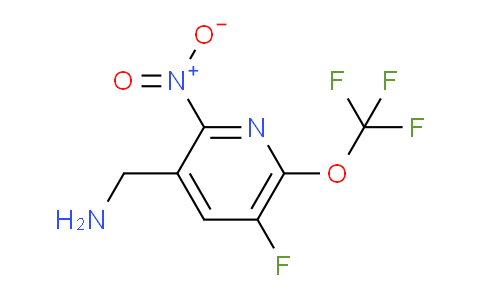 3-(Aminomethyl)-5-fluoro-2-nitro-6-(trifluoromethoxy)pyridine