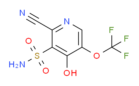 2-Cyano-4-hydroxy-5-(trifluoromethoxy)pyridine-3-sulfonamide