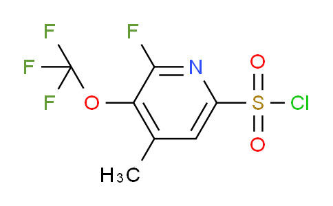 AM214629 | 1804785-78-1 | 2-Fluoro-4-methyl-3-(trifluoromethoxy)pyridine-6-sulfonyl chloride
