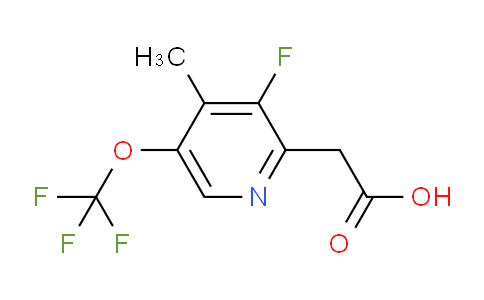 AM214632 | 1804333-40-1 | 3-Fluoro-4-methyl-5-(trifluoromethoxy)pyridine-2-acetic acid
