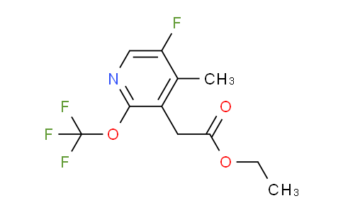 AM214644 | 1804642-28-1 | Ethyl 5-fluoro-4-methyl-2-(trifluoromethoxy)pyridine-3-acetate