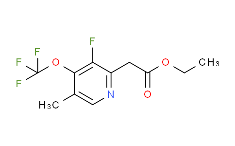 AM214646 | 1804315-73-8 | Ethyl 3-fluoro-5-methyl-4-(trifluoromethoxy)pyridine-2-acetate