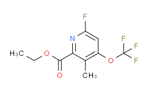 AM214647 | 1804316-15-1 | Ethyl 6-fluoro-3-methyl-4-(trifluoromethoxy)pyridine-2-carboxylate