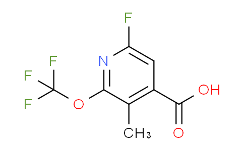 AM214654 | 1803679-39-1 | 6-Fluoro-3-methyl-2-(trifluoromethoxy)pyridine-4-carboxylic acid