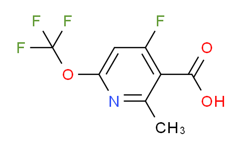 AM214656 | 1804332-43-1 | 4-Fluoro-2-methyl-6-(trifluoromethoxy)pyridine-3-carboxylic acid