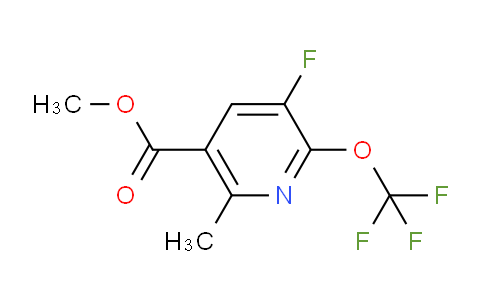 AM214668 | 1804744-09-9 | Methyl 3-fluoro-6-methyl-2-(trifluoromethoxy)pyridine-5-carboxylate