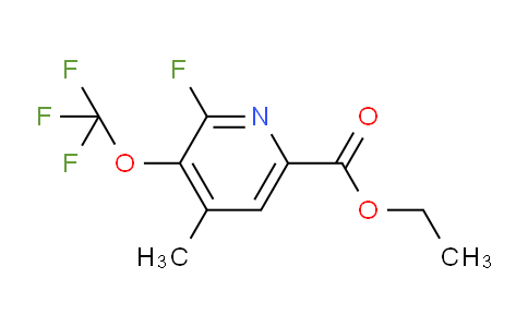 AM214670 | 1806261-69-7 | Ethyl 2-fluoro-4-methyl-3-(trifluoromethoxy)pyridine-6-carboxylate