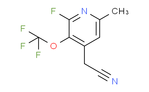 AM214673 | 1803678-77-4 | 2-Fluoro-6-methyl-3-(trifluoromethoxy)pyridine-4-acetonitrile