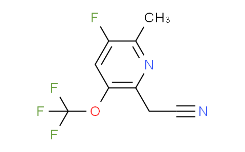 AM214675 | 1806718-67-1 | 3-Fluoro-2-methyl-5-(trifluoromethoxy)pyridine-6-acetonitrile