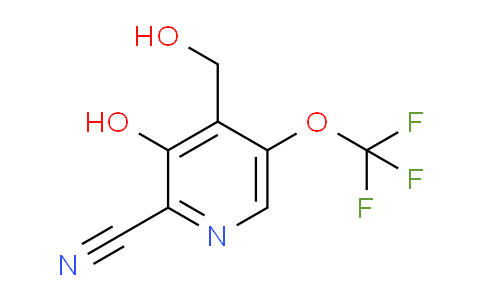 2-Cyano-3-hydroxy-5-(trifluoromethoxy)pyridine-4-methanol