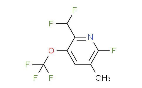 AM214692 | 1804621-48-4 | 2-(Difluoromethyl)-6-fluoro-5-methyl-3-(trifluoromethoxy)pyridine