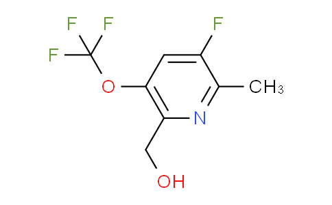 3-Fluoro-2-methyl-5-(trifluoromethoxy)pyridine-6-methanol